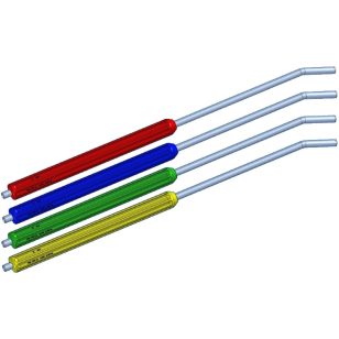 Mosólándzsa L10 700 mm Hajlított piros Mosólándzsa L10 700 mm Hajlított piros