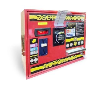 Zsetonkiadó automata bankkártya elfogadó terminállal NTC-NZS2400   Zsetonkiadó automata bankkártya elfogadó terminállal NTC-NZS2400