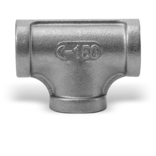 Racord în T 1/2" NPT mamă/femă/femă cu filet fix