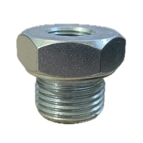Közcsavar 1/4"-1/4" NPT colos KB-s menettel, fix egyenes
