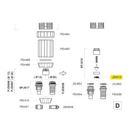 DOSATRON Alkatrészek