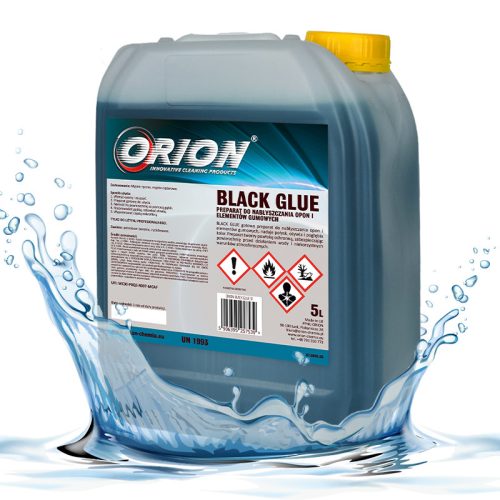 Black Glue (10 L) Pentru conservarea și lustruirea cauciucului și a elementelor din cauciuc